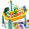 KIZONLY Water Play Table Toy for Toddlers 1-3 4-8 Years Old, Kitchen Sink with Pump and Flowing Water, Fishing Games Outside Sensory Gift Toys for Kids 2 3 4 5 6 7 8 Boys Girls view 1