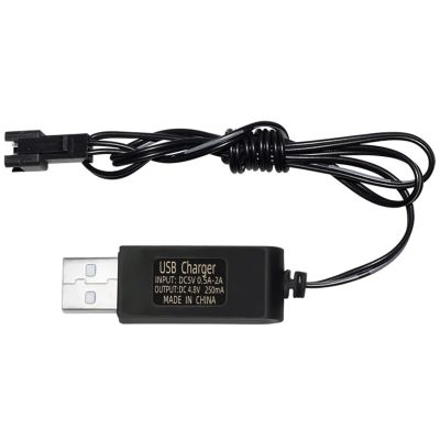 KRYTJACZ USB Charging Adapter Cable with 2p Connector Plug 4.8v 250ma Output USB Charging Cable