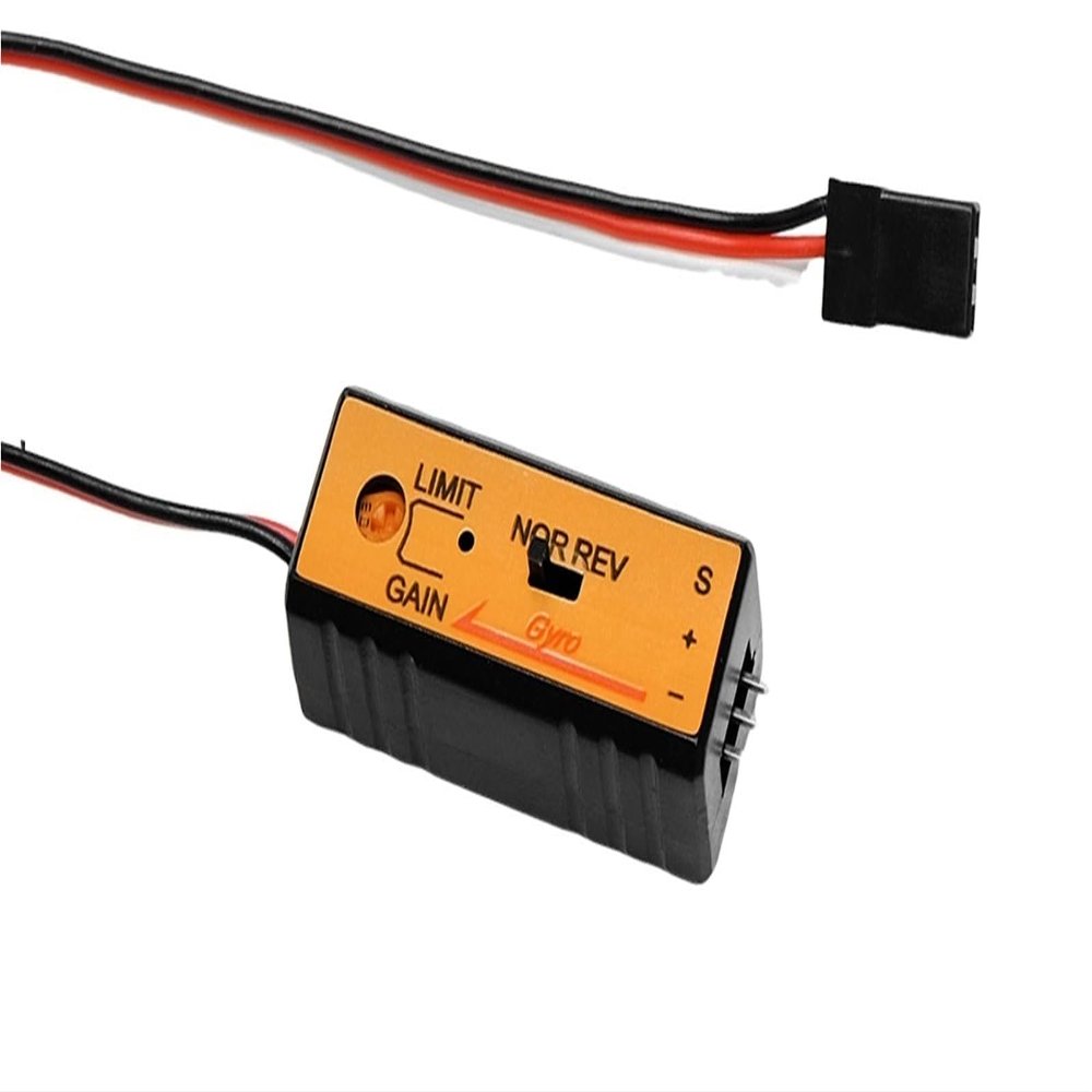 Mini Gyro Gyroscope Stability Control High-speed Drift Auxiliary Gyro 4.8V-6V Modified Accessories for RC Car/Boat/Drift Racing