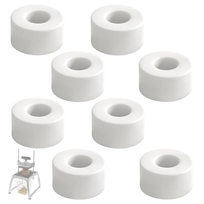 8 Pcs 379009 Replacement Washer Bumpers - (3/8") Absorbing Spacer Bumpers for Vol-lrath 150 Series, 550 Series, 554 Series, and In-stacut Corers, Wedgers, Dicers and Cutters, Replace 2241001