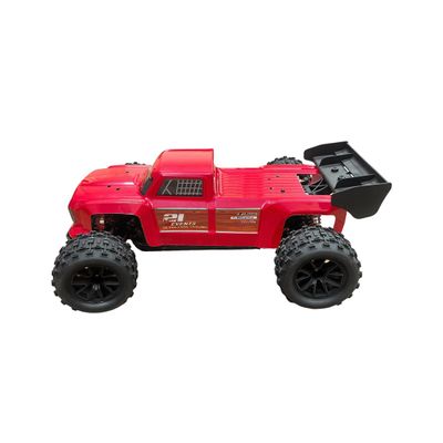 ConGamefun 1/12 Brushless Remote Control Car, 2.4G 4WD All Terrain RC Off-Road Car with Independent ESC and Adjustable Pull Rod, Ideal Gift for Adults & Friend (RTR/Red)
