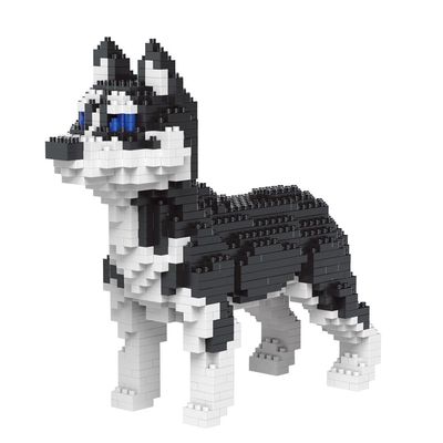 2026 Valentine's Day Exclusive Siberian Husky Brick Set,DIY 3D Siberian Husky Building Block Set,Collectible Dog Decor,Valentine Dog Building Kit Gift for Dog Lovers