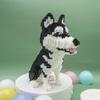 2026 Valentine's Day Exclusive Siberian Husky Brick Set,DIY 3D Siberian Husky Building Block Set,Collectible Dog Decor,Valentine Dog Building Kit Gift for Dog Lovers view 3