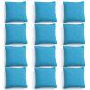 24 Pcs Mini Bean Bags for Tossing Games,2.7" x 2.7" Blue Small Cornhole Bean Bags for Cornhole Game,Bean Bags for Tossing Kids, Family Fun,School,Cookouts,Carnivals(24, Blue) view 1