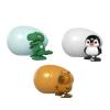 Creative Animal Bounce Eggs Wind-up Toys for Kids, Wind Up Animals Bulk Flipping Walking Jumping Swimming Clockwork Toys for Kids Classroom Party Favors, Birthday Gifts, Easter (3pcs) view 1