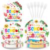 Greencian 96Pcs So Long School Hello Summer Party Decorations Serves 24 view 1
