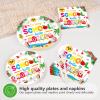 Greencian 96Pcs So Long School Hello Summer Party Decorations Serves 24 view 4
