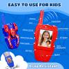 Kids Video Walkie Talkies with Camera, 2 Pack Spider Walkie Talkie for Kids with Video Chat, Photo, Voice Changer, 1000FT Long Range Rechargeable Two Way Radio Toy for Boys Girls Outdoor Camping view 3