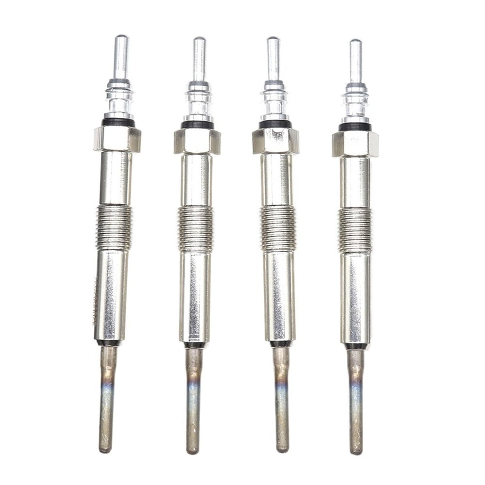 4PC for Diesel Heater Nickel Plating Glow Plugs 4.4V for Benz GLA X156 CLA C117 Citan W415 BClass W246 W242 for Nissan NV250