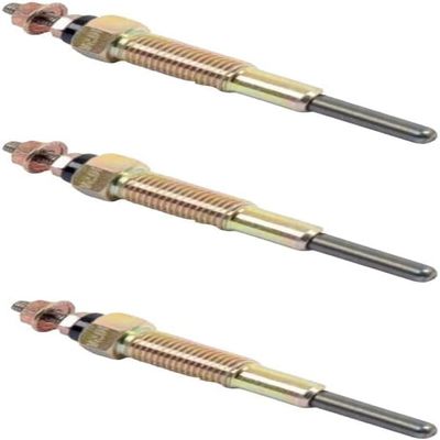 3 GLOW PLUGS FOR PART 02/630157 0-250-202-106 1273118C1 1523165512 15231-65512