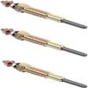 3 GLOW PLUGS FOR PART 02/630157 0-250-202-106 1273118C1 1523165512 15231-65512 view 1