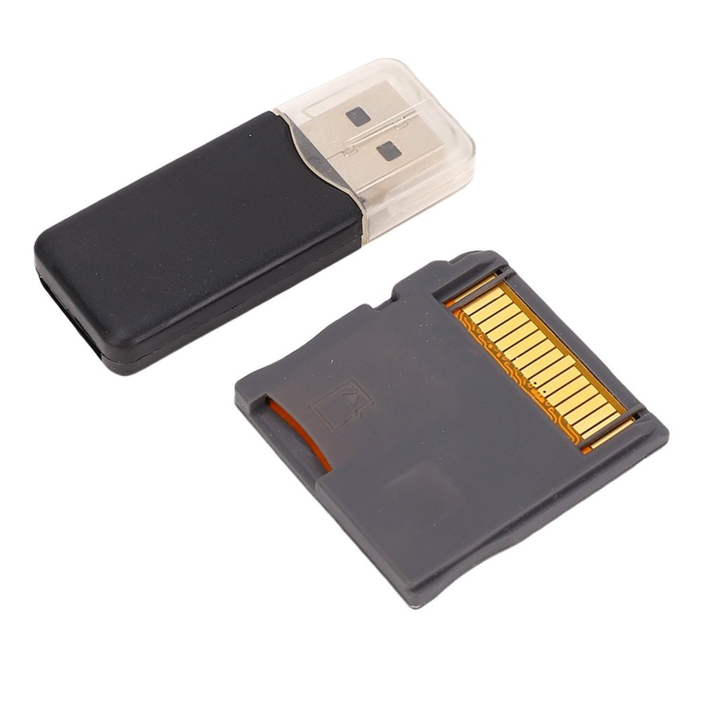 Funien ASIC Chip Game Console Flash Cart 128G, YS Kernel, Custom Skins, Cheat Codes, Fit for , NDSi, 2DS, 3DS, 3DS XL, with Card Reader, for New XL (Silver)