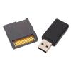 Funien ASIC Chip Game Console Flash Cart 128G, YS Kernel, Custom Skins, Cheat Codes, Fit for , NDSi, 2DS, 3DS, 3DS XL, with Card Reader, for New XL (Silver) view 2