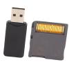 Funien ASIC Chip Game Console Flash Cart 128G, YS Kernel, Custom Skins, Cheat Codes, Fit for , NDSi, 2DS, 3DS, 3DS XL, with Card Reader, for New XL (Silver) view 3