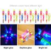 CAKEEYUM Arrow Helicopter Elastic Copters with LED Light Random Color 48PCS view 3