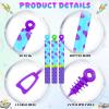 Rotatingpals 32 Pcs Monster Theme Bubble Wands Monster Themed Party Favors view 2