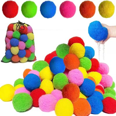 100pcs Reusable Water Balls,Reusable Water Balloons for Outdoor Toy and Games, Water Toys for Kids and Adults,Water Toys for Beach Pool Summer Fun Party
