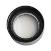 0.5X/0.7X/2.0X Microscope Auxiliary Lens for Stereo Microscope with 48mm Thread, Wide Field of View Glass Objective Barlow Lens, Increased Working Distance0.5X view 2