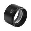0.5X/0.7X/2.0X Microscope Auxiliary Lens for Stereo Microscope with 48mm Thread, Wide Field of View Glass Objective Barlow Lens, Increased Working Distance0.5X view 4