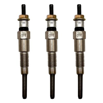 (3) Glow Plugs Replacement for Bobcat Compact Loader MT50 MT52 MT55 6670470