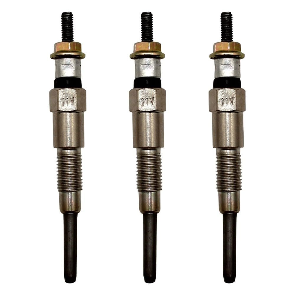 (3) Glow Plugs Replacement for Bobcat Compact Loader MT50 MT52 MT55 6670470