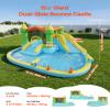 VEVOR Inflatable Bounce House, 12.5 x 13.1 x 6.5 ft Inflatable Bounce House Water Slide, Bouncer Castle with Castle Bounces, Basketball Hoop, Splash Pool & Water Ring Toss, for 3 to 4 Kids Ages 3 to 8 view 2