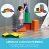lafengyan Soft Foam Play Set for Indoor Activity Spaces Lightweight EPE and PU Cushioned Blocks for Safe Movement and Exploration view 4