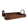 Antique Brown Mango Wooden Toy Tray 40 x 25 x 6.5 cm view 1