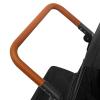 Wagon Stroller for 2 Kids, Baby Wagon Outdoor with Canopy, Adjustable Push and Pull Handle, 5 Point Harnesses, Large Storage Bag for Infants and Toddlers view 4