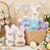 2026 Personalized Peep Bunny Plush,Custom Easter Bunny with Name,Soft Easter Basket Stuffer,Easter Gifts for Girls Boys view 3