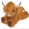 25" | 4.5 Pounds Highland Cow Weighted Stuffed Animals for Kid Adult, Microwavable Stuffed Animal Unscented, Cute Coolable Heatable Weighted Plush Warm Gifts for Christmas Birthday, Large Highland Cow view 1