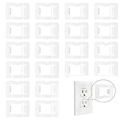 100/200Pcs Socket Stabilizers Inserts Secure Loose Outlets Plastic Easy to Use(100pcs)