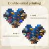 NBSKSDLK Personalized Photo Building Blocks Puzzles - Heart Shaped Custom Bricks Puzzle with Marine Life Picture - DIY Romantic Home Decor Valentines Day Gifts for Lovers, Couples view 3
