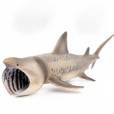 3D Printed Sea Monster Toy, Trevor Henderson Mythical Ocean Predator Model, Creative and Novel (BASKING Shark)