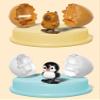 ABOUTYES Creative Animal Bounce Eggs Wind-up Toys for Kids, Wind Up Animals Bulk Flipping Walking Jumping Swimming Clockwork Toys for Kids Classroom Party Favors, Birthday Gifts, Easter (Capybarrra) view 4