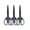 1/3/5/10pcs 160mm Black Blade Scissors Wear-resistant Stainless Steel Not Easy To Glue Durable(3pcs Set) view 1
