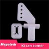4-Hole Nylon Control Horn Set for RC Airplane with Self-Locking Design & Reinforced Ears(KT Rudder Angle) view 2