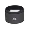 0.5X 0.7X Glass Auxiliary Lens for Microscopes with 48mm Mounting, Trinocular Stereo Zoom Microscope Objective Lens Adapter, Magnification Enhancer(0.5X) view 1