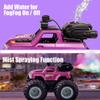 BEZGAR 1:18 Scale Remote Control Monster Truck, 4WD Monster Truck Toys with Music, Mist Spray & LED Light, 360 Stunt Spins RC Truck Toys for Boys 4 5 6 7 8 9 Years Old(Purple) view 4