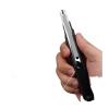 1PCS 9mm Aluminum Utility Knife Sheath Wallpaper Knifes Small Paper Cutter For Student Office Supplies Black view 3