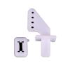 100/200sets Four-Hole Rudder Adjuster+Quick-Adjust Foam Joystick+Collet Aircraft Model Parts(Rudder arm,100set) view 4