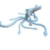 3D Printed Sea Monster Toy, Trevor Henderson Mythical Ocean Predator Model, Highly Detailed Collector Art Piece for Horror Fans, Unique Deep Sea Creature Sculpture (Harold Leviathan) view 1