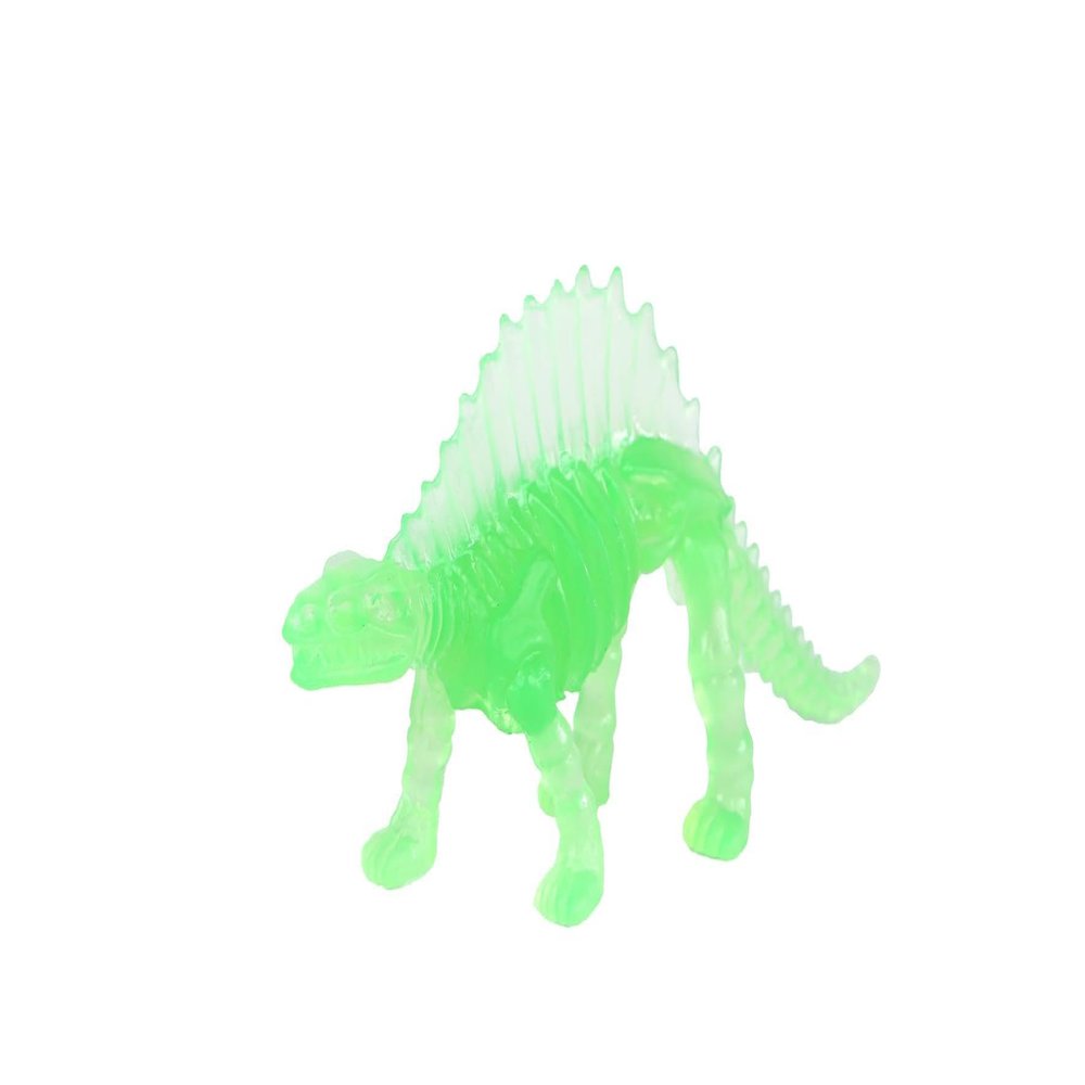 DinoWorld 3D Dinosaur Glow in the Dark Pack of 3 Assorted Colours