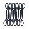 1/3/5/10pcs 160mm Black Blade Scissors Wear-resistant Stainless Steel Not Easy To Glue Durable(10pcs Set) view 1