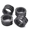 4PCS Motorcycle Rubber Carburetor Boot Insulator For V-MAX 1200 VMAX V MAX VMX12V 1985-2007 view 1