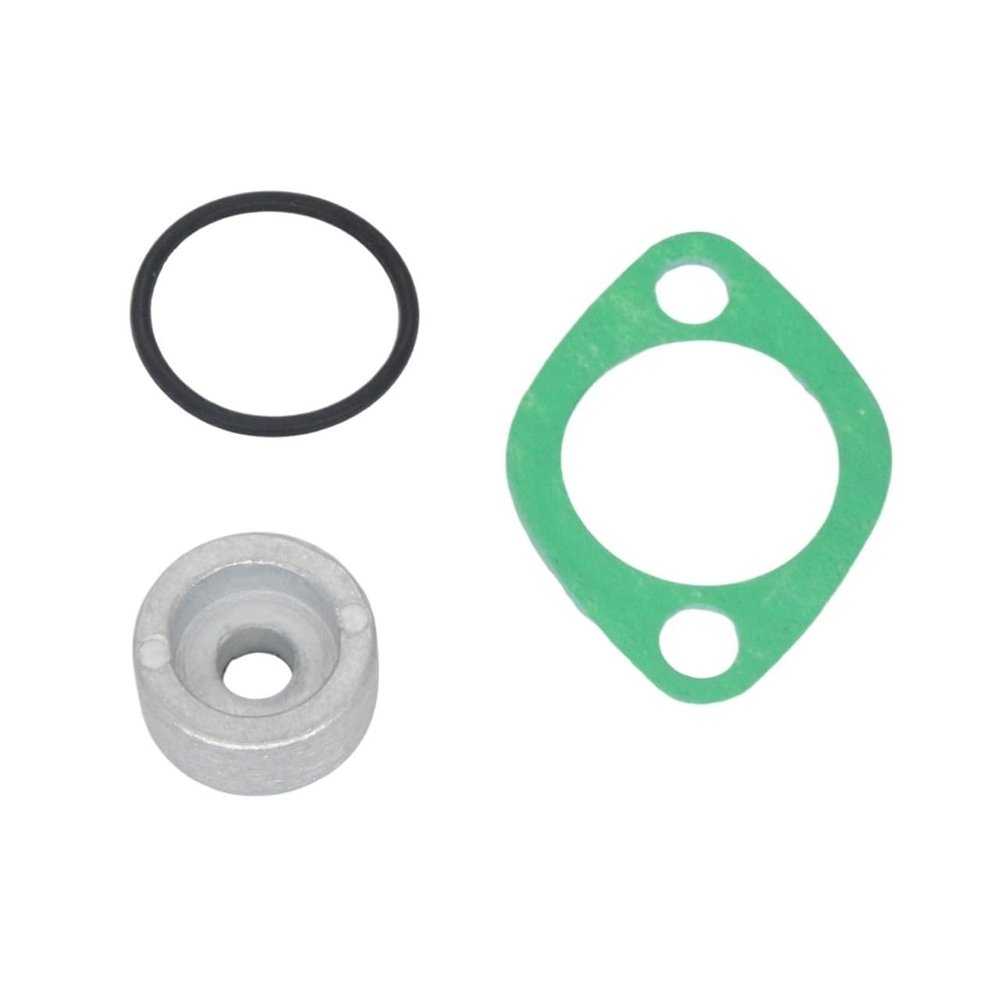 zRuOniA Anode with O-Ring Gasket 11265-87E10 for Suz Outboard Motor 55321-87J00 09280-22019