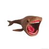 3D Printed Sea Monster Toy, Trevor Henderson Mythical Ocean Predator Model, Highly Detailed Collector Art Piece for Horror Fans, Unique Deep Sea Creature Sculpture (Red-mouthed Shark) view 1