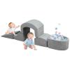 AYNEFY Play Climbing Blocks Toddlers Climbing Blocks Soft Fun Toy Set High Density Comfortable Indoor Activity Toys Random Combination Stable Support for Crawling Motor Skills view 2