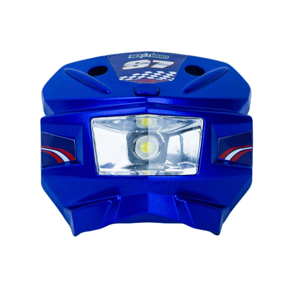BeaxTurbo Racing Upgrades Redesign Headlights with Switch High Brightness headlights2 for losi promoto mx/sm 1/4 1PCS (Blue)