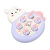 Jonlaki Pounding Game with Cartoon Bunny Design - Safe and Fun Hammering Toy for Family Bonding and Skill Development (Purple) view 2